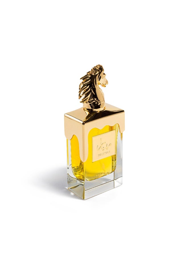 SHAIKH SAEED Mahiyar Unisex Arabic Perfume for Both Men and Women - Luxurious Fragrance with Citrus, Fruity, Sweet, Rose Absolute, Oud, Gurjum, Animalic, Suede, and Woody Notes - 100ml Bottle - Image 3