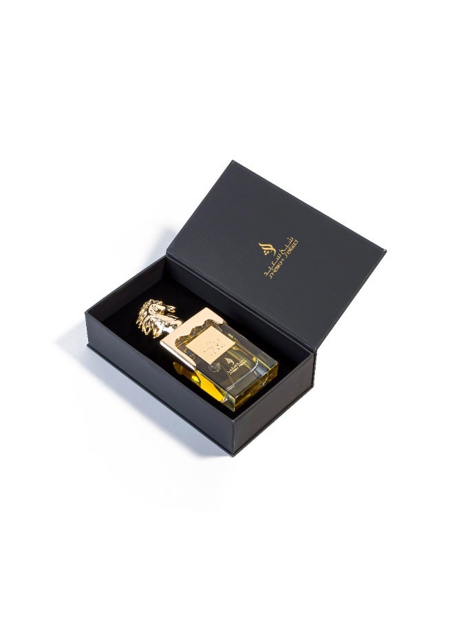 SHAIKH SAEED Mahiyar Unisex Arabic Perfume for Both Men and Women - Luxurious Fragrance with Citrus, Fruity, Sweet, Rose Absolute, Oud, Gurjum, Animalic, Suede, and Woody Notes - 100ml Bottle - Image 5