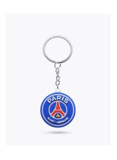 MARIO DRAFTS Paris Saint-Germain Football Club Official Logo Keychain, Metal Ring with Team Crest  - Image 5