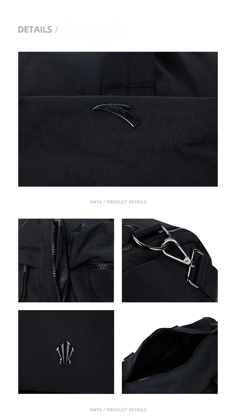 ANTA KAI Carry Bag Black- Basketball