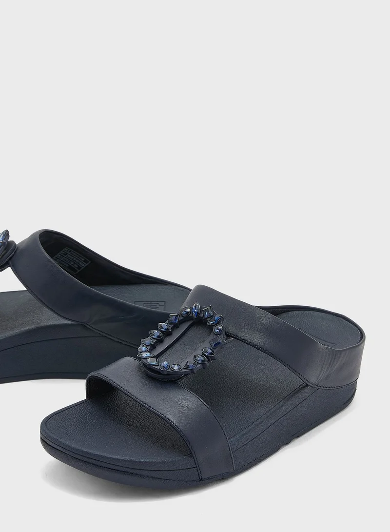 FitFlop Lulu Crystal H Bar Sandals
