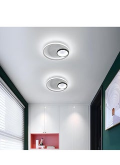 Riserva LED Ceiling Panel Modern Bedroom Ceiling Lamp, Black Ceiling Kitchen Lights Bedroom Hallway Living Room，Stairs and corridors  - Image 5