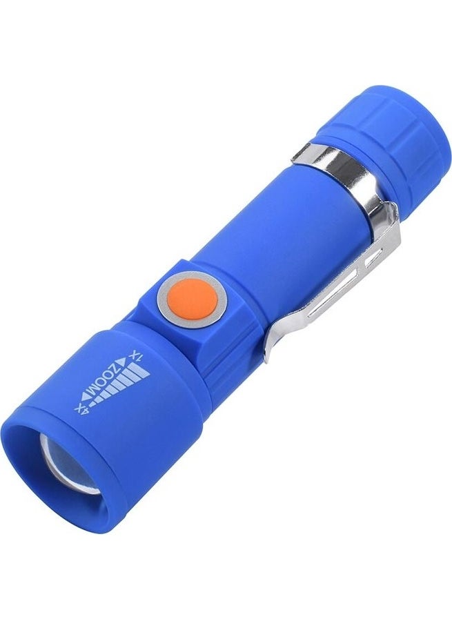 AYT Powermaster MX-616S USB Rechargeable 3 Mode Plastic Case Mini Flashlight  - Image 3
