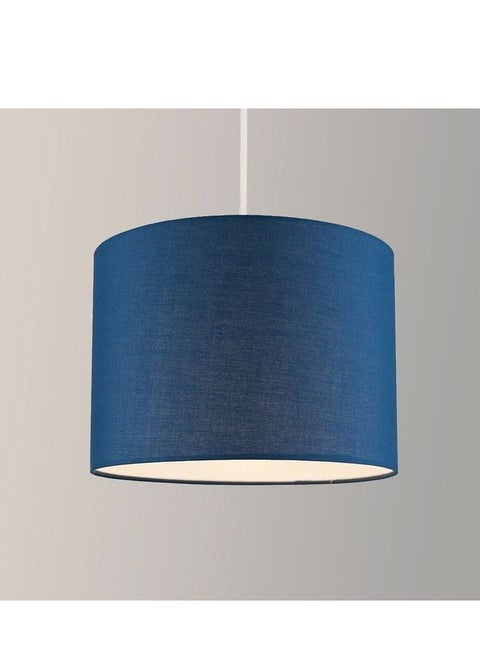 Drum Lampshade Lighting Unit - Blue