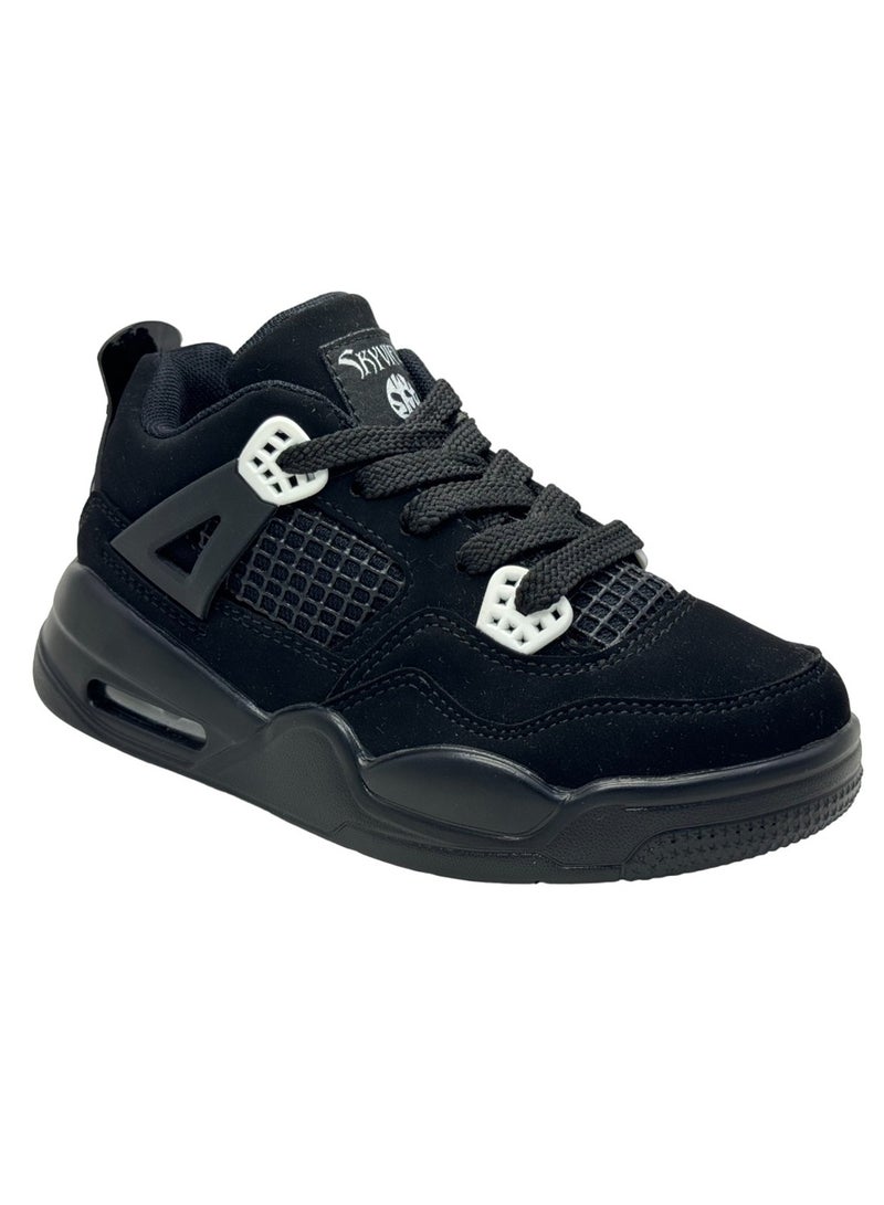 سكاي فيو أحذية سكاي فيو للأطفال للأولاد والبنات أحذية رياضية برباط أحذية تزلج متينة للمشي كاجوال - Image 1