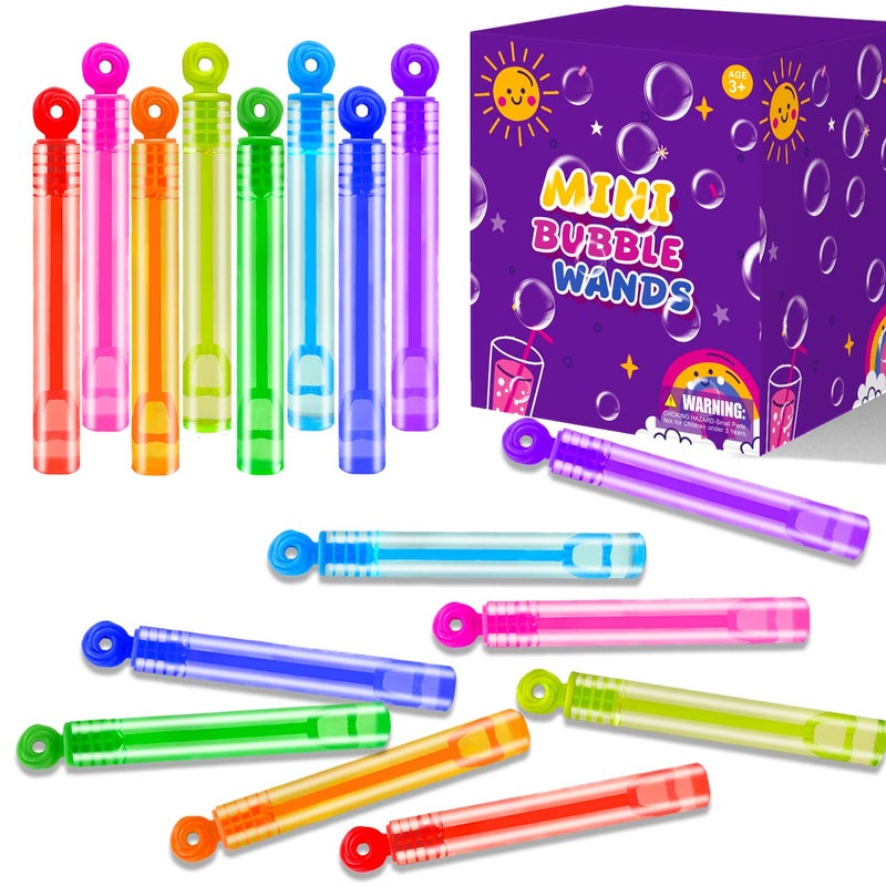 Leetous Bulk Goodie Bag Stuffer Filler for Kids 200 Pack Mini Bubble Wands Party Favors Supplies Bulk for Toddlers Small Treats Non Candy Preschool Prizes Toys Gifts for Birthday Wedding Giveaways Handouts - Image 3
