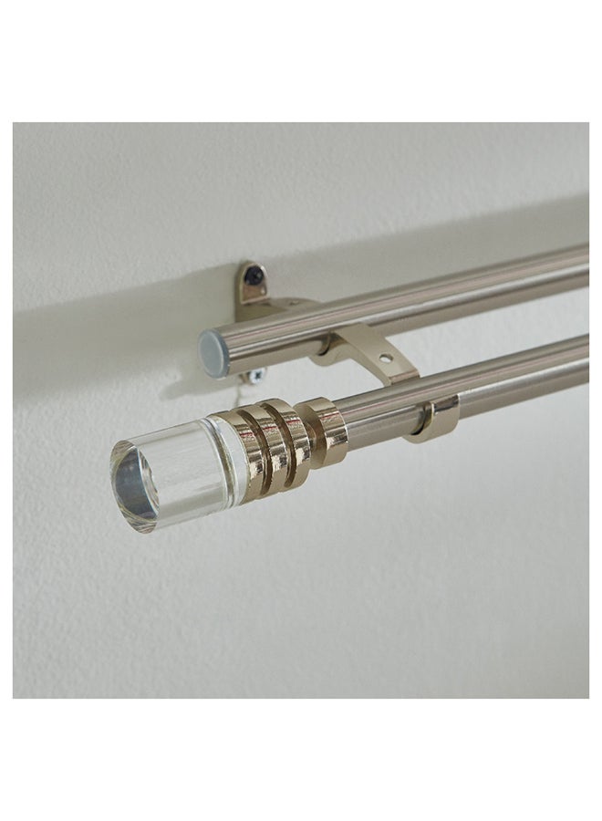 Home Box عصا ستارة مزدوجة قابلة للتمديد من فيستا ستيل 320 × 1.9 سم - Image 3