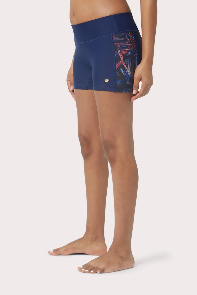 COEGA SUNWEAR  COEGA Surf Shorts Ladies SzUK8 - Navy Pink Swirls for Women | Best Price UAE