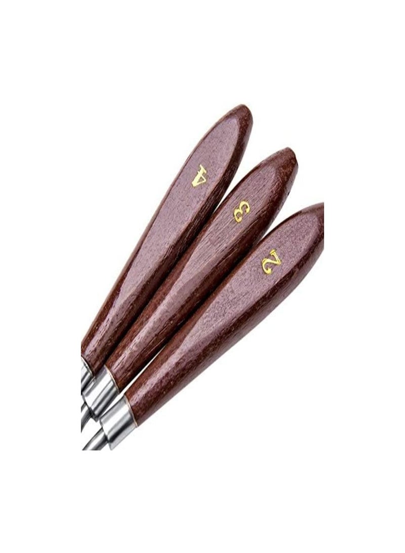 5Pcs Mixed Stainless Steel Palette Sc Set Spatula Knives For Artist Oil Painting Tools Painting Knife Blade - Image 4