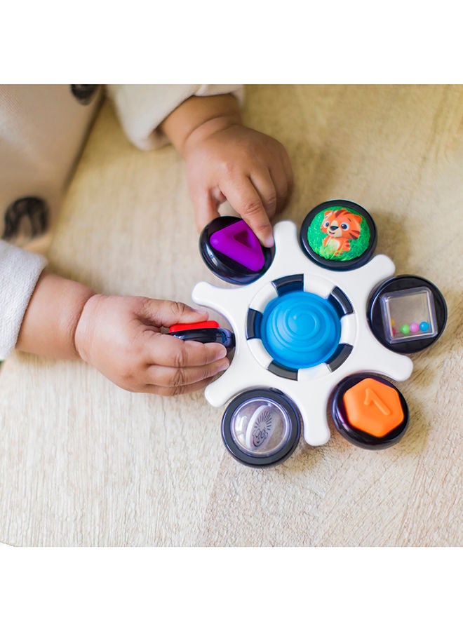 Baby Einstein Curiosity Clutch Sensory Toy, Rattle sounds, Encourages fine motor skills, Promote sensory development, Ages 3 Months+ - Image 4