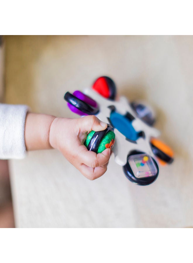 Baby Einstein Curiosity Clutch Sensory Toy, Rattle sounds, Encourages fine motor skills, Promote sensory development, Ages 3 Months+ - Image 5