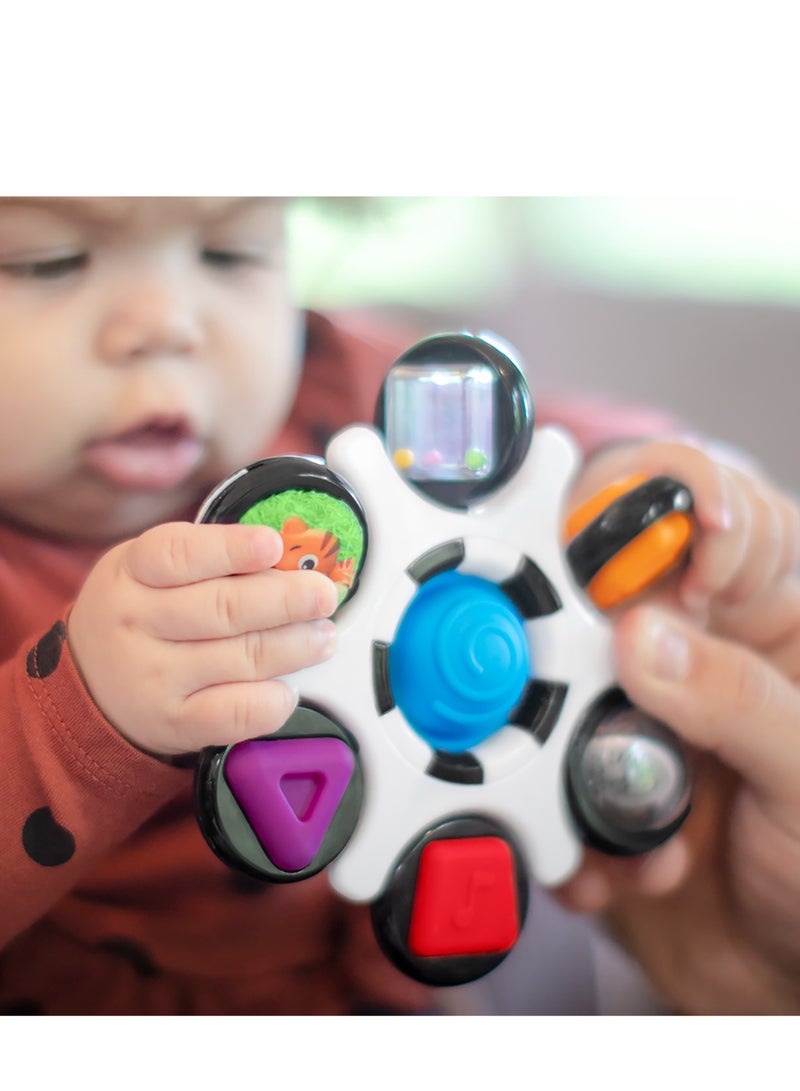 Baby Einstein Curiosity Clutch Sensory Toy, Rattle sounds, Encourages fine motor skills, Promote sensory development, Ages 3 Months+ - Image 2