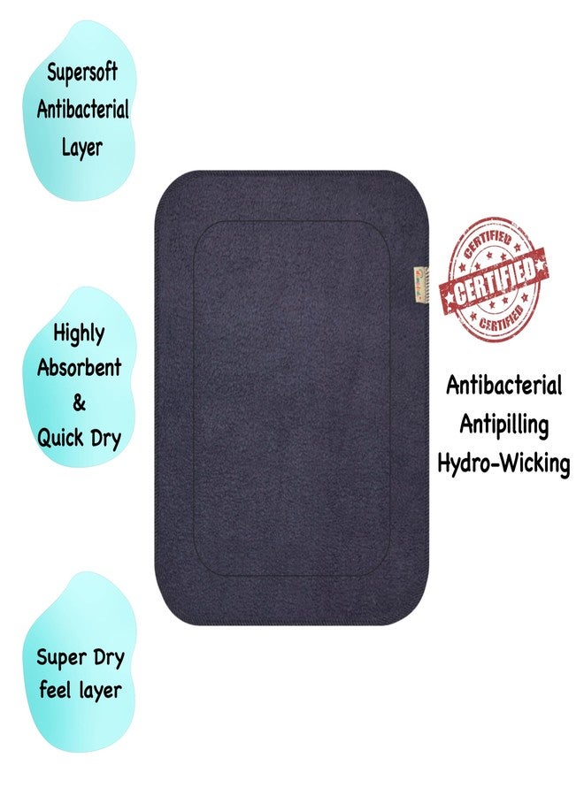 Dumbledo Premium Cloth Diaper with Black Insert (Pack of 3) | Dry Feel and Comfortable | Leakproof | Quick Dry | Designed by Moms | 3 Months - 3 Years | Unisex Baby - Image 5