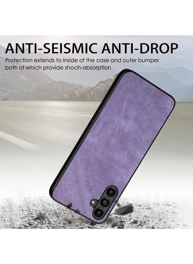 S-TOP Case For Samsung Galaxy A30/A20 Vintage Leather PC Back Cover Phone Case - Image 3
