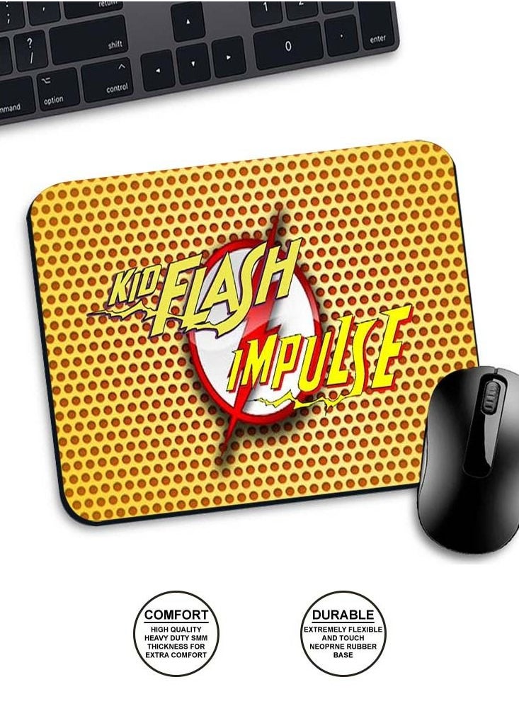 Generic - Protective Printed Mouse Pad Kid Flash Impulse - Image 1