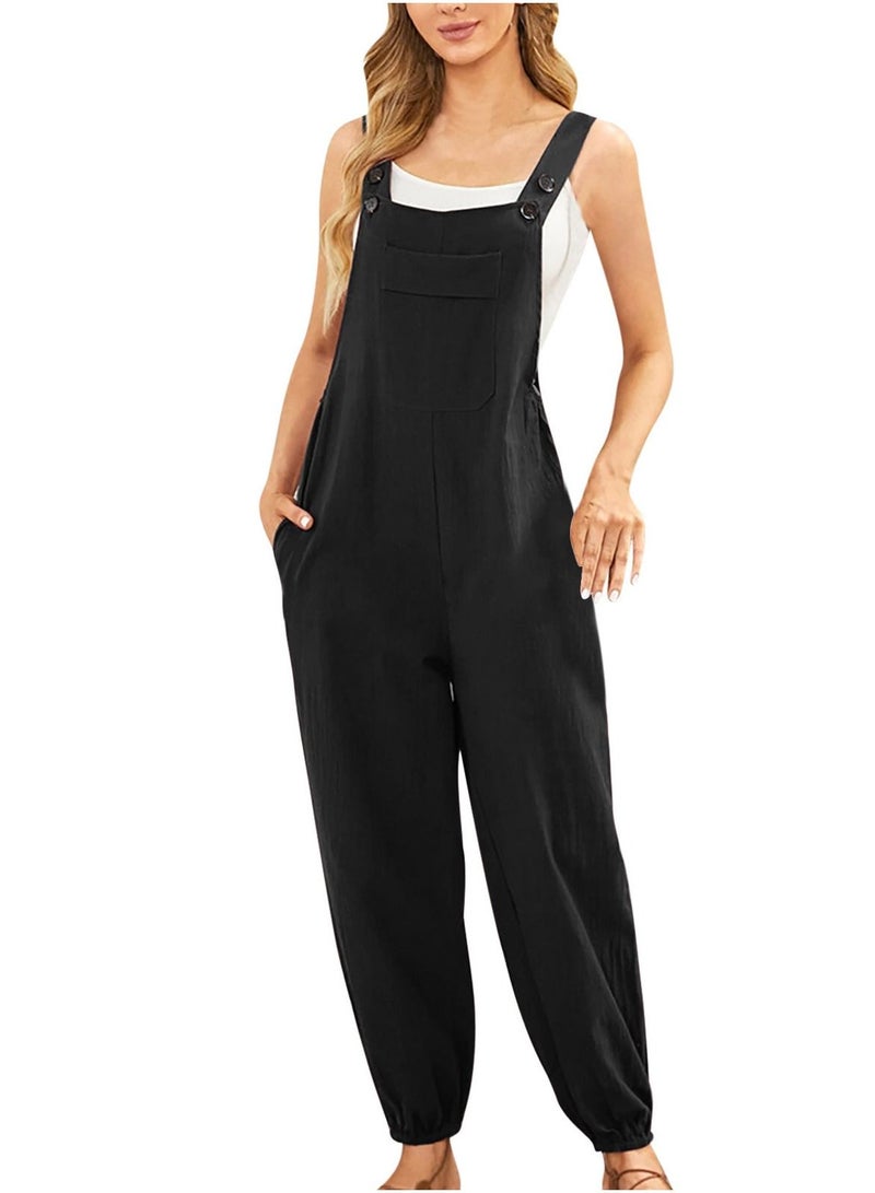 Loquat Women's New Fashion Suspenders Jumpsuit 