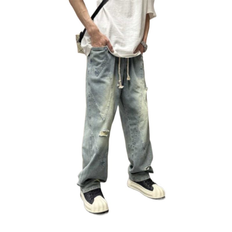 Unisex Casual Daily Denim Jeans - Image 5