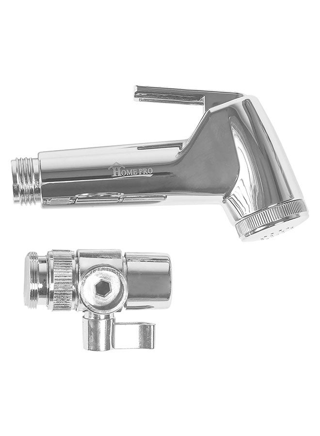Home Pro Home Pro Handheld Bidet Sprayer Dual Function Faucet Sprayer Rinser with Long Hose Easy To Install Ideal For Bathroom Shower Head Baby Cloth Diaper for Feminine Hygiene Bathing Pets  - Image 3