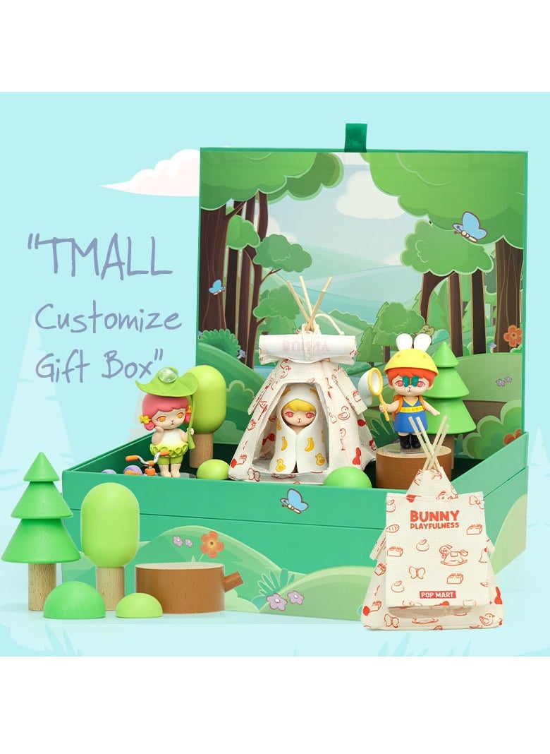General - POPMART POP MART BUNNY childlike heart series figure, blind box creative ornament activity gift (single) - Image 1