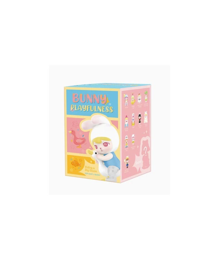 General - POPMART POP MART BUNNY childlike heart series figure, blind box creative ornament activity gift (single) - Image 1