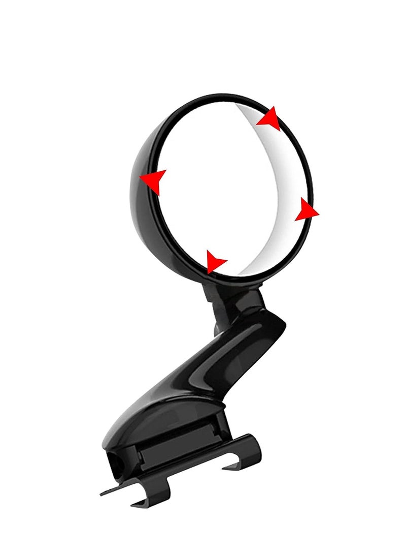 SYOSI Car Blind Spot Mirrors Universal Modified Rearview Mirror Multifunction Adjustable Car Auxiliary Wide Angle Mirror Blind Spot Side Rear View Mirror Fit for All Vehicles (Right)  - Image 1
