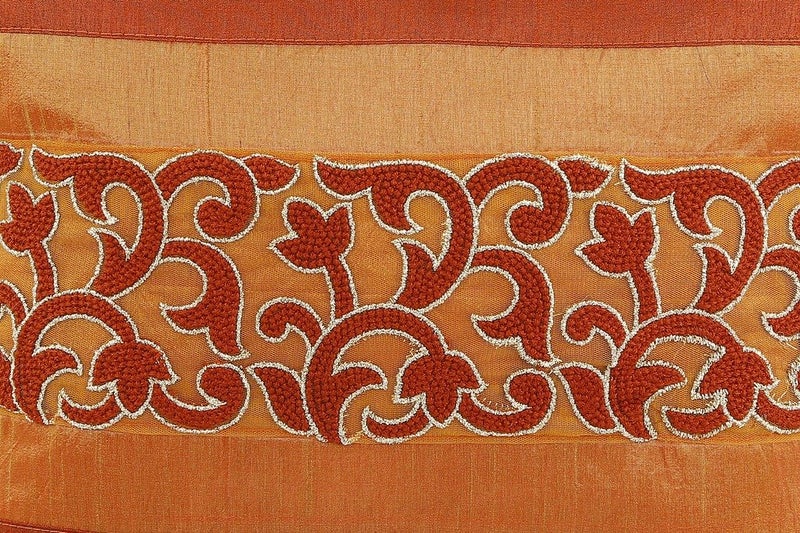 Dekor World Sprial Embroidery Cushion Cover (Pack of 2) - Image 3