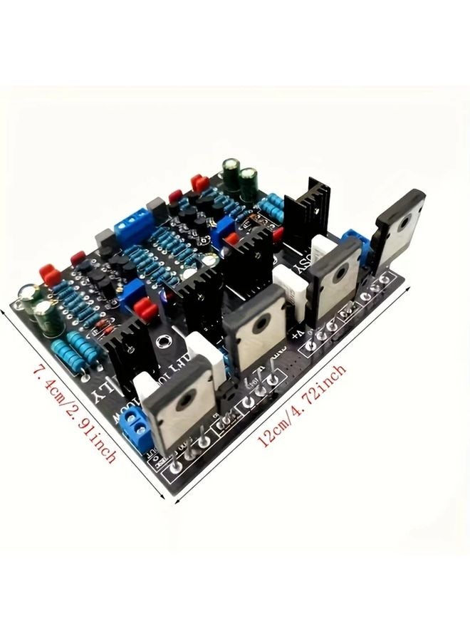 200W Mono 5200 1943 Tube High Power Amplifier Board With Speaker Protect Relay 1pc - Image 3