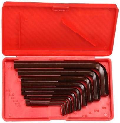Generic Brand Allen Key Set Red 10 pc