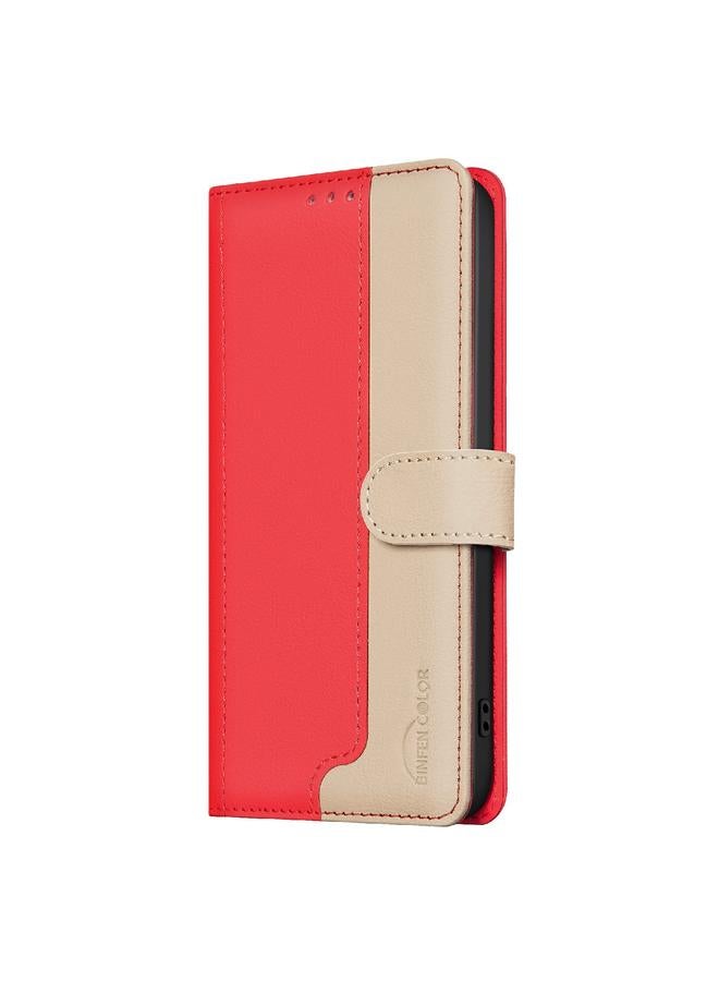 S-TOP Case For Honor 200 Smart / X7C Color Matching RFID Anti-theft Leather Phone Case - Image 2