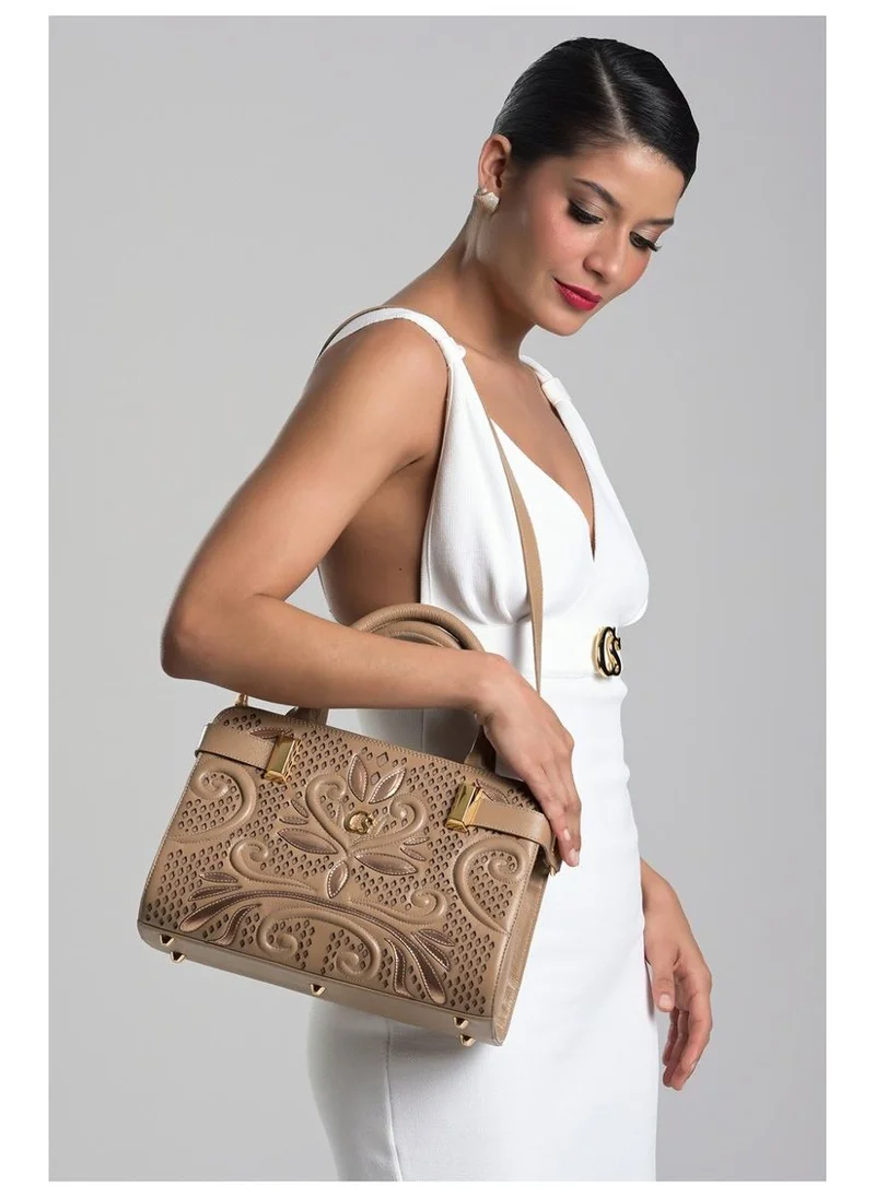 Carmen Steffens  Premium Beige Camel Bag for Women | Best Price UAE