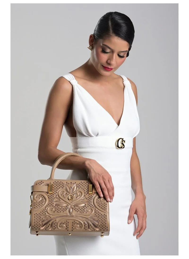 Carmen Steffens  Premium Beige Camel Bag for Women | Best Price UAE
