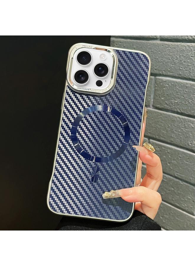 اس-توب جراب هاتف MagSafe بدون إطار من ألياف الكربون لهاتف iPhone 14 Pro Max AG - Image 1