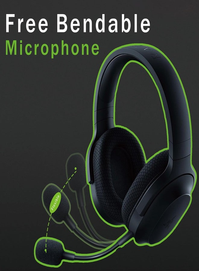 BOEEA بديل ميكروفون لسماعة رأس Razer Barracuda X، ميكروفون ألعاب قابل للفصل 3.5 مم مع رغوة - Image 3