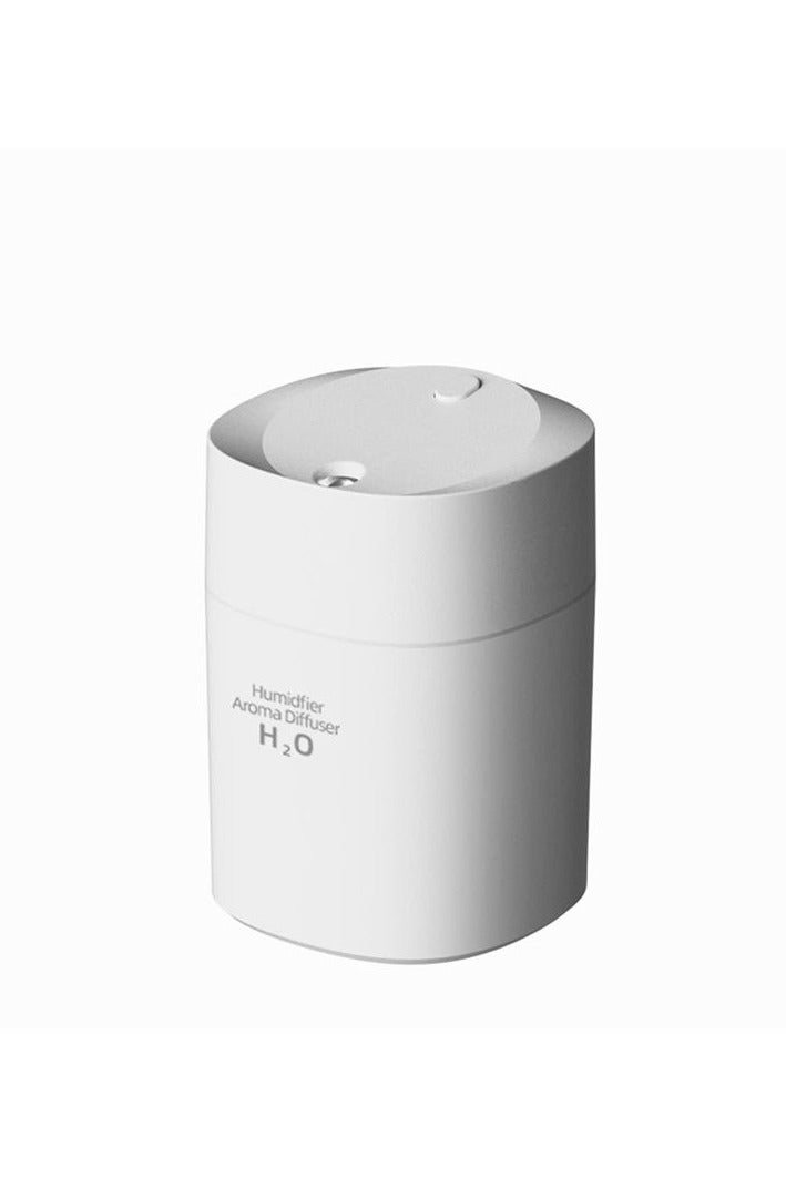 Humidifier 220ml USB Mini Portable Essential Oil Diffuser – Ultrasonic Cool Mist Purifier with Night Light – White - Image 2