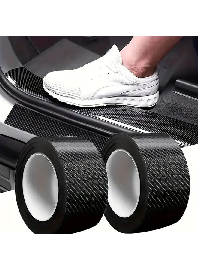 4Pcs 3D Carbon Fiber Vinyl Tape Roll For Car Trim And Scratch Protection 36 Scenes - Image 4
