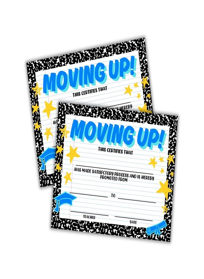 Lashicorn Moving Up Certificate for Daycare 30pk 8.5x11” Getting Bumped Graduation from Pre-K Diploma Little Award Next Class Notice for Parents - Image 1