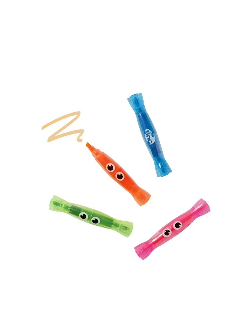 Tinc Multicolour Twin-Tipped Highlighters Set