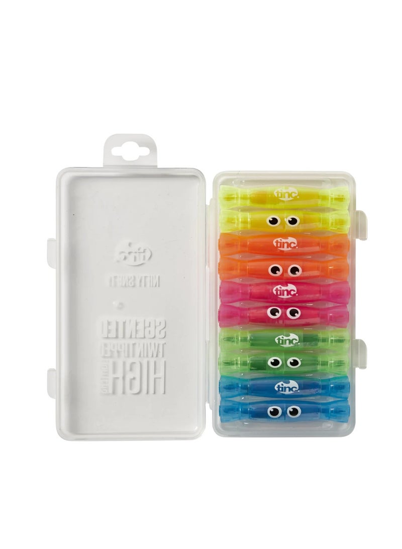 Tinc Multicolour Twin-Tipped Highlighters Set - Image 2