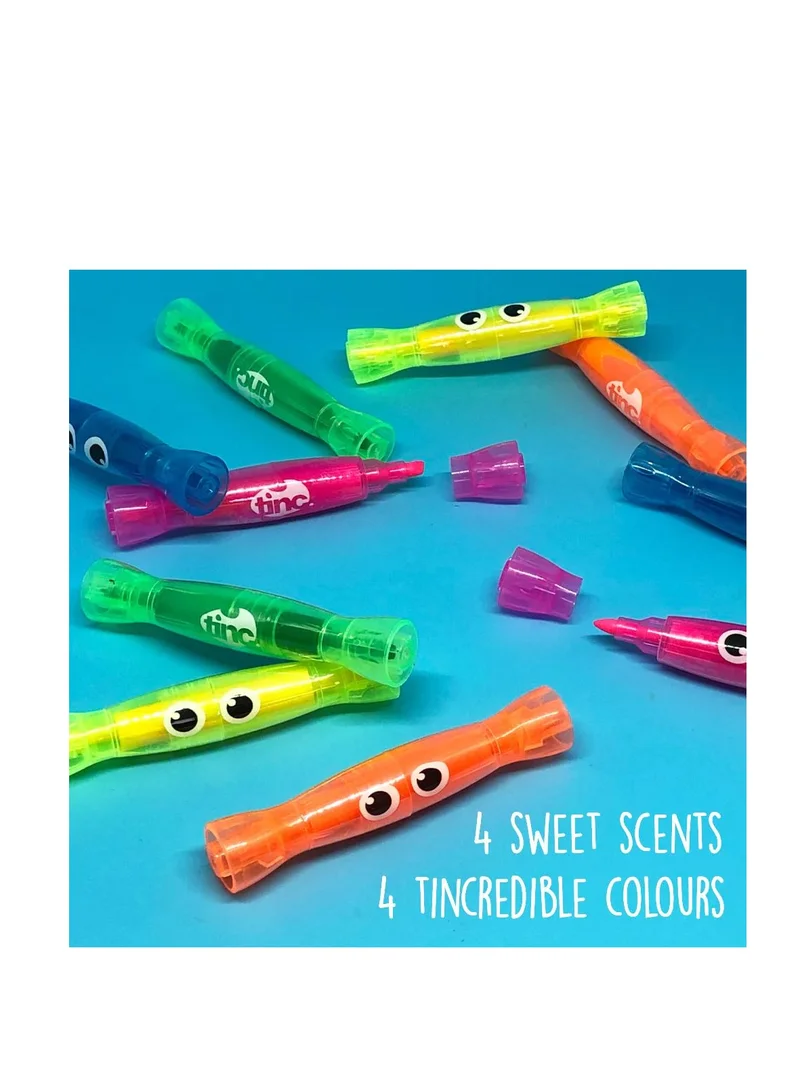 Tinc Multicolour Twin-Tipped Highlighters Set