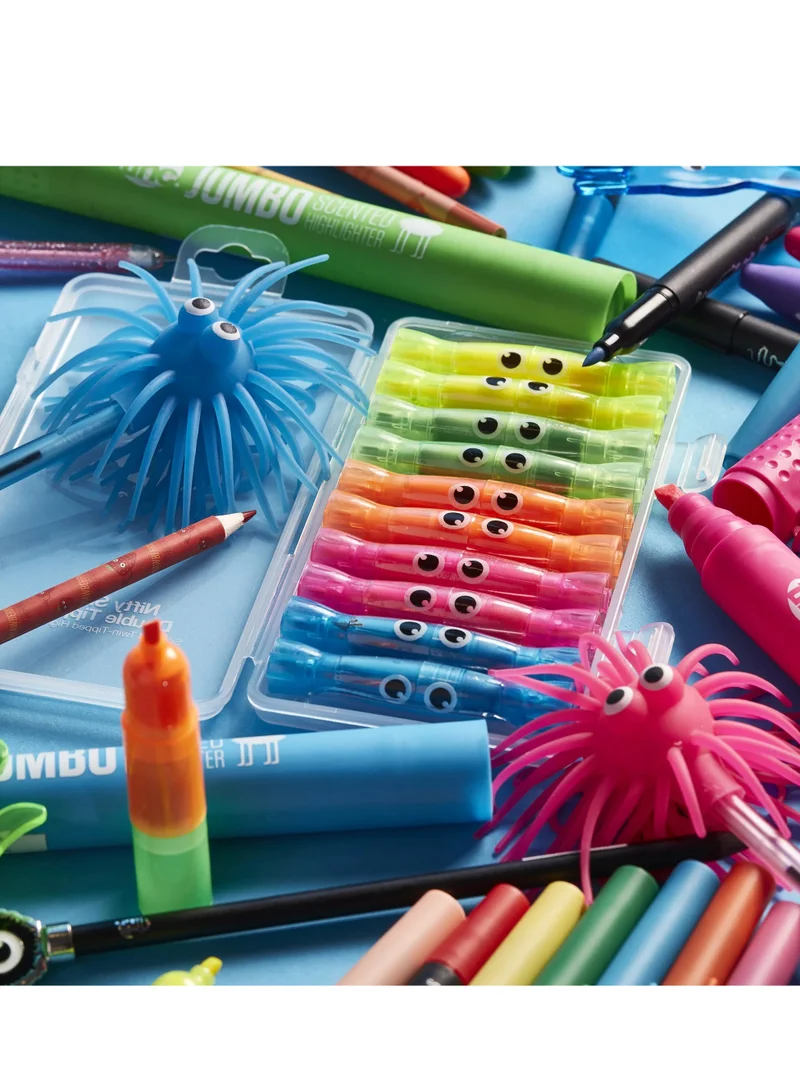 Tinc Multicolour Twin-Tipped Highlighters Set