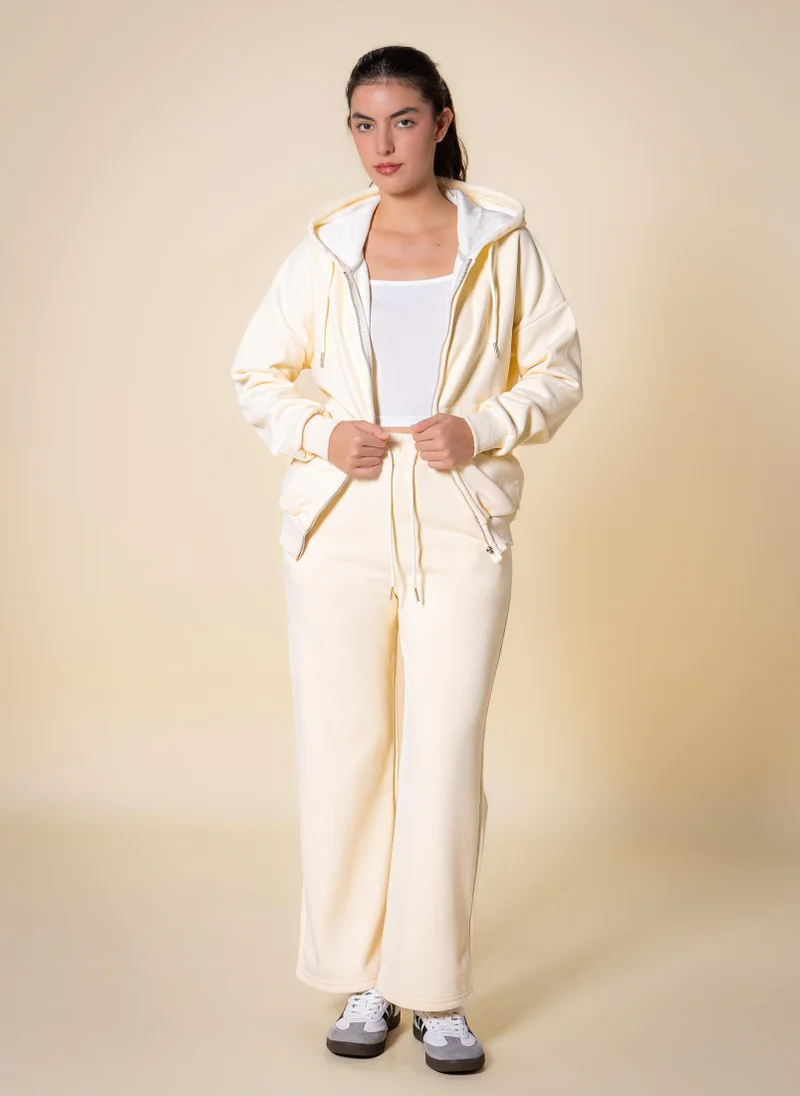 SHAPES COMFORT HOODIE WITH ZIP SET