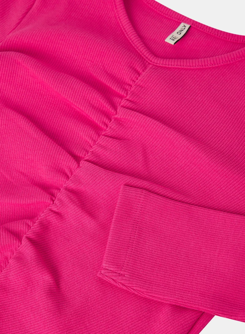 ONLY Girls Ruched Front Top