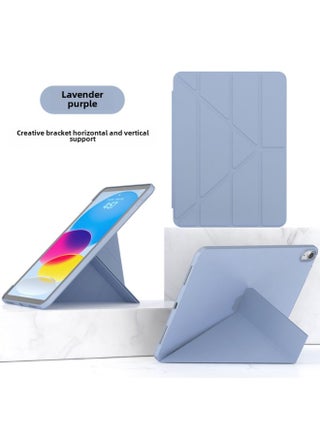 For The 2022 10.9 Protective Case Ipad10.2 Leather Case Mini6TPU Soft Bottom Pro9.7 Drop-resistant Case-Color:Lavender Gray-Applicable Model:ipad10 Generation (2022 10.9-inch) - pzsku/Z52352220967BBDAFEA5DZ/45/_/1742286872/c6adef58-754d-46e1-8c7d-0c20a46da15b