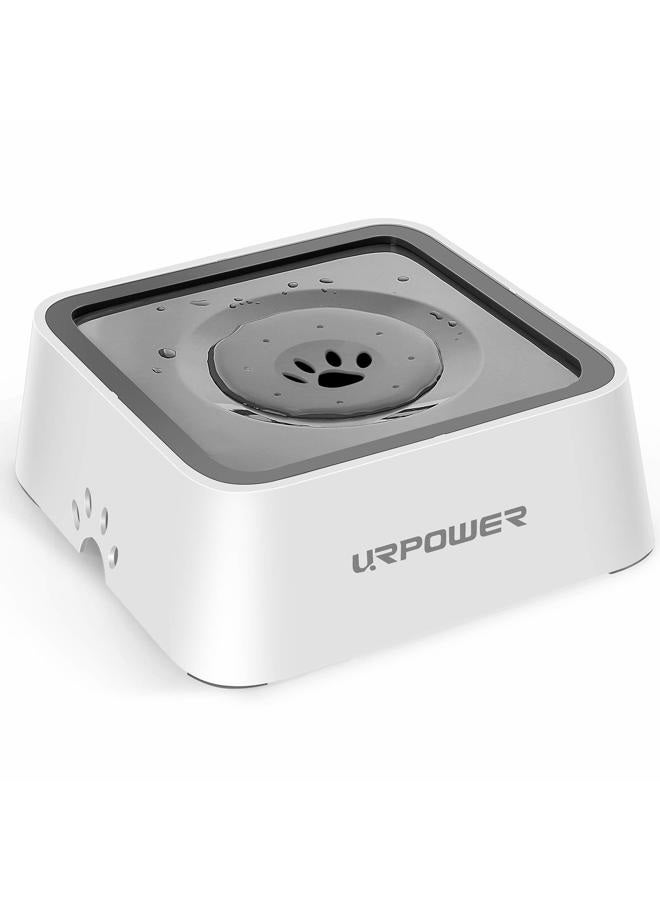 URPOWER 2L Dog Water Bowl 70oz Large Capacity Cat Water Bowl No Spill Dog Bowl with Eco-Friendly Material Slow Water Feeder Pet Water Dispenser Vehicle Carried Travel Water Bowl for Dogs, Cats & - Image 1