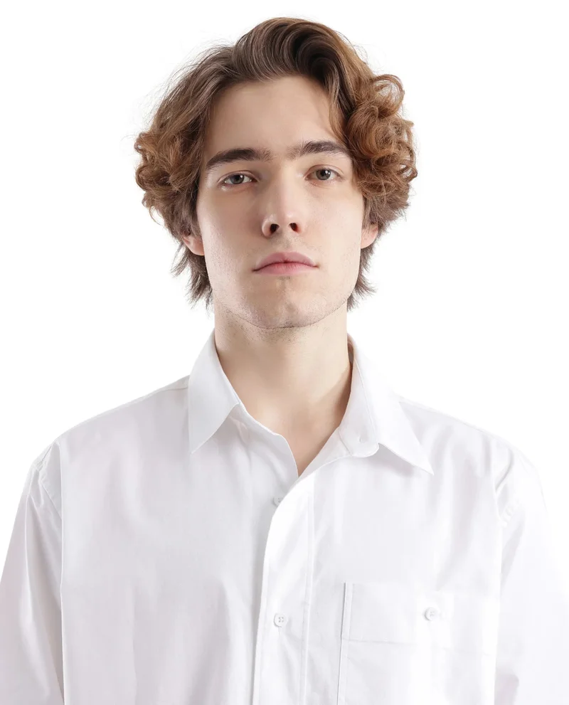 Rare Rabbit Men's Regular Fit Solid Shirt