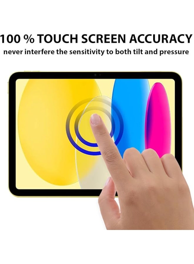 Glass Screen Protector compatible with iPad (A16) 11th/10th Generation (2025/2022), 9H Hardness Tempered Glass Film [HD Full Coverage][Easy Installation] for iPad A16 /10 th (1 - Pack) - Image 3
