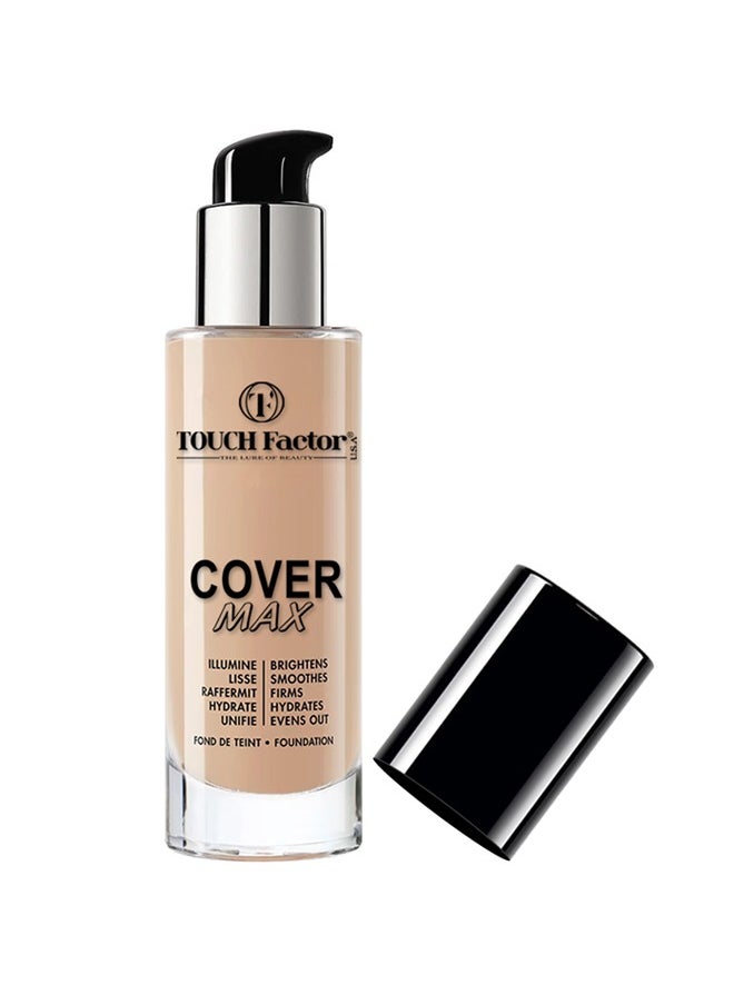 Touch Factor Liquid Foundation-COVER MAX the Lasting Performance-502  - Image 1