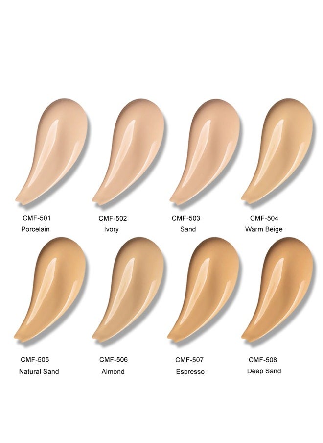 Touch Factor Liquid Foundation-COVER MAX the Lasting Performance-502  - Image 5