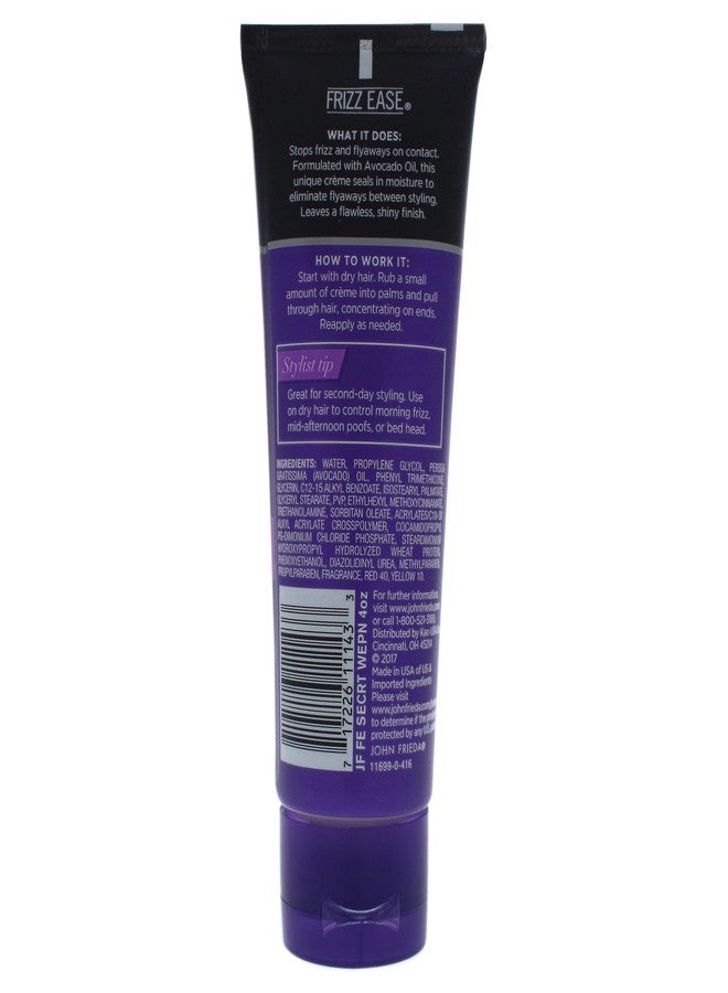 John Frieda Frizz-Ease Secret Weapon Flawless Finishing Creme, 4-Ounce Tube (Pack of 3) - Image 2