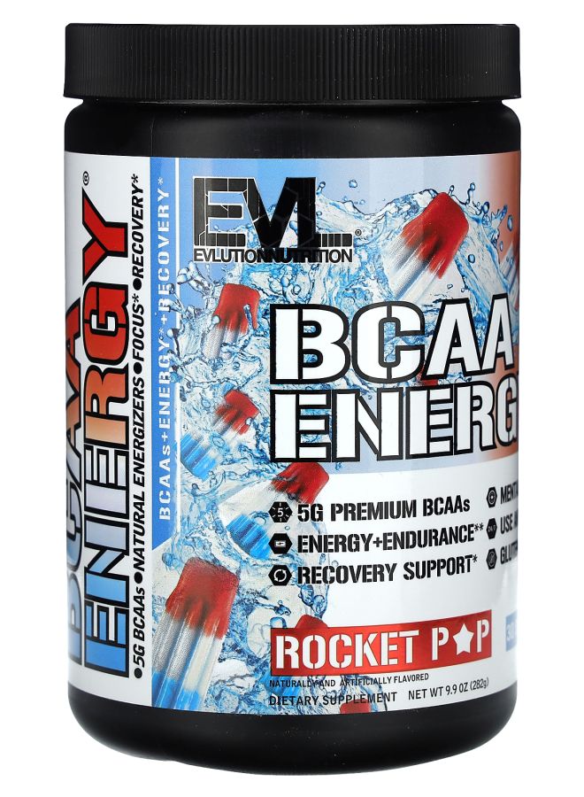 EVLUTION NUTRITION BCAA Energy Rocket Pop 9.9 oz (282 g) - Image 2